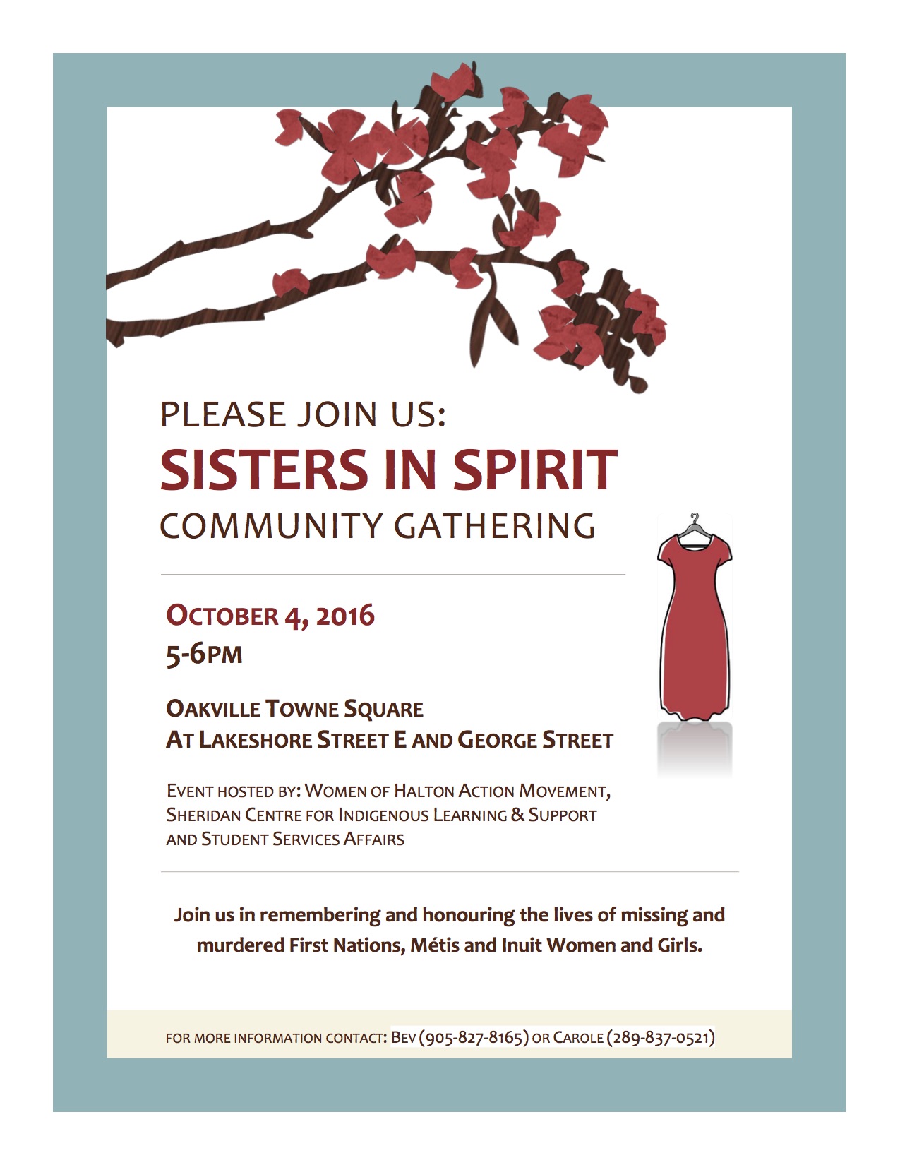 PLEASE JOIN US: SISTERS IN SPIRIT